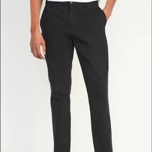 NWT Old Navy Straight Built In Flex Mens Chino Pant 32 x 30 Black